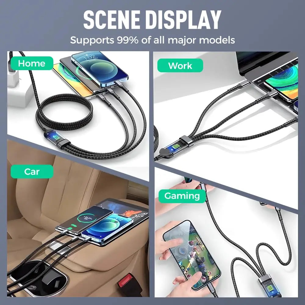 3-in-1 100W Fast Cable