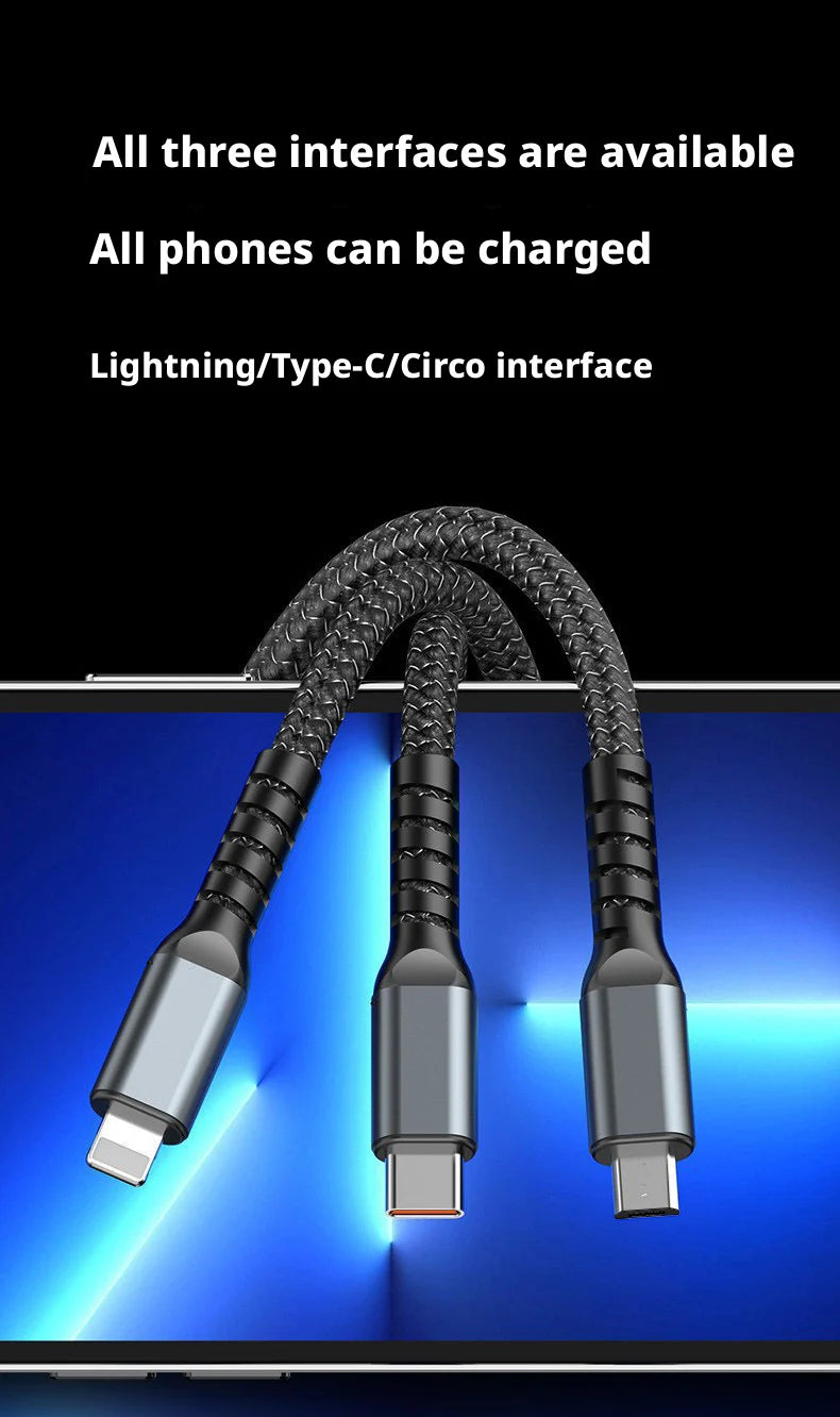 3-in-1 100W Fast Cable