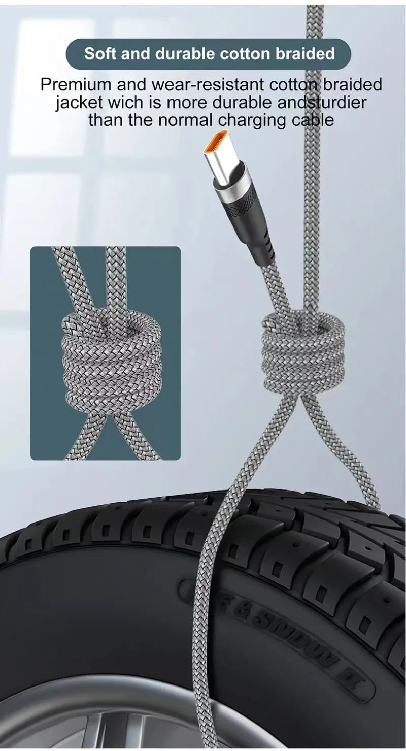 Extra-Long Fast Charging Cable