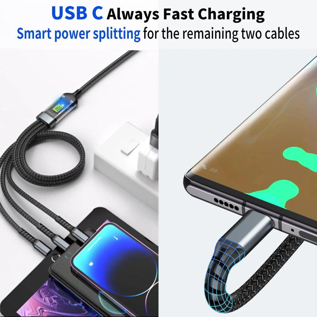 3-in-1 100W Fast Cable